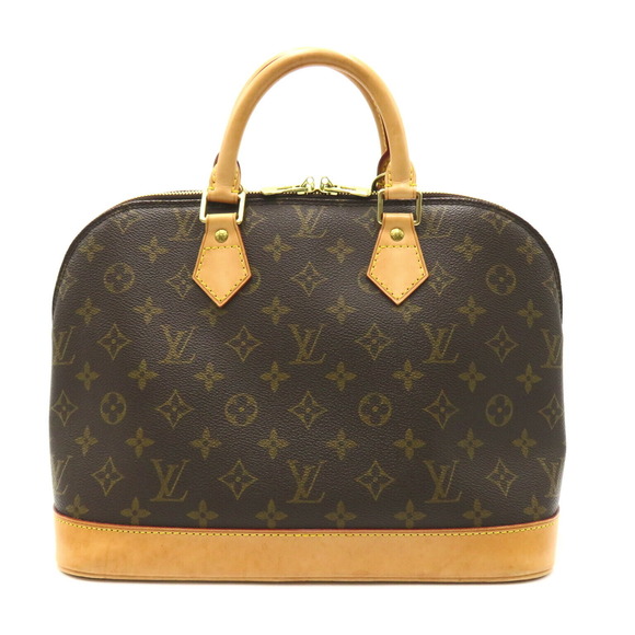 Louis Vuitton Handbag Monogram Brown Alma - Picture 1 of 10